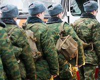 На службу в армии из Иркутской области отправились первые осенние призывники