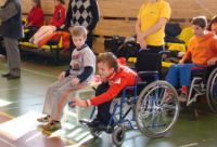 Во второй раз в школе № 17 прошёл спортивный праздник для детей-инвалидов