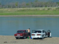В Усолье-Сибирском полицейские проводят рейды по выявлению граждан, моющих автотранспорт на водоёмах