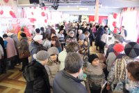 В минувшие выходные в муниципальном Дворце культуры прошла уже 11-я по счету традиционная выставка-ярмарка «Покупай усольское!».