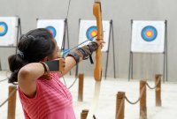 Усольские инвалиды приняли участие в соревнованиях по стрельбе из лука