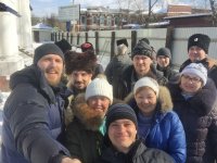 Усольчане перешли через Байкал в память генерала Каппеля 