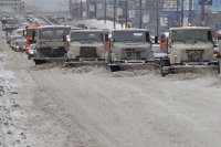 В Усолье около 2,2 тысячи километров дорог очищено от снега
