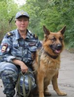 В Ангарске служебная собака помогла задержать мужчину, напавшего на девушку с ножом