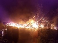 В Иркутске снова горело здание ИВВАИУ