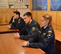 В Усолье-Сибирском ученики из класса МВД всегда могут рассчитывать на поддержку полицейских