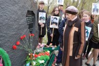 В Усолье ветераны МВД, полицейские и школьники почтили память милиционеров-фронтовиков