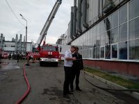 Пожар не повлиял на работу Иркутского авиационного завода