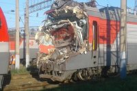 Два локомотива столкнулись на станции Иркутск-Сортировочный