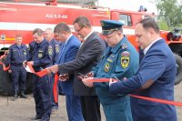 В поселке Тайтурка открылось новое здание пожарного депо