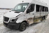 В аварии с междугородним автобусом «Иркутск-Тулун» пострадали шесть человек