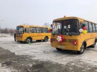 Школьные автобусы запустили в Усолье-Сибирском
