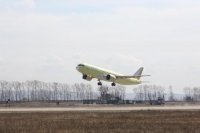 Опытный самолет МС-21-300 совершил беспосадочный перелет из Иркутска в Ульяновск
