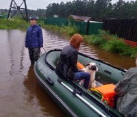 Шесть районов подтоплено в Иркутской области 