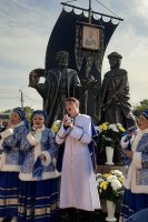 Памятник Петру и Февронии открыли 15 сентября в Усолье-Сибирском