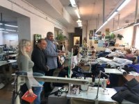 Перспективы развития швейной фабрики обсудили в Усолье