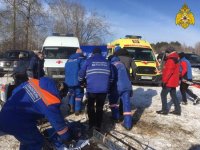 Помощь спасателей понадобилась двум участникам «Лыжни России»