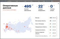 Число случаев заражения коронавирусной инфекцией в России выросло до 495