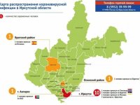 Коронавирус обнаружен в четырех районах Иркутской области